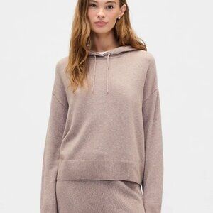 GAP- Relaxed CashSoft Hoodie- Taupe Beige